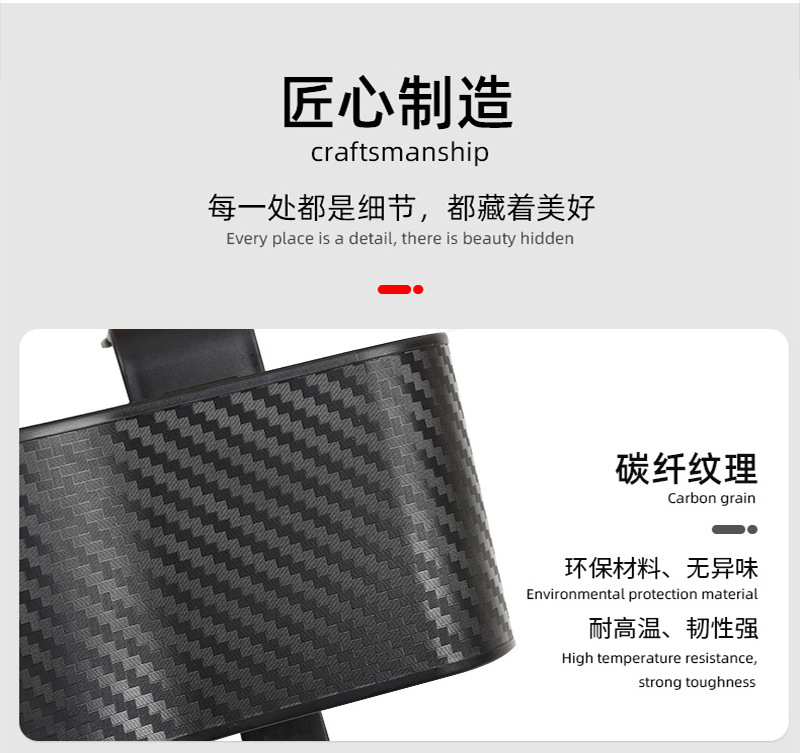 Car seat backrest storage box rear storage box interior supplies complete pendant cup holder car storage box