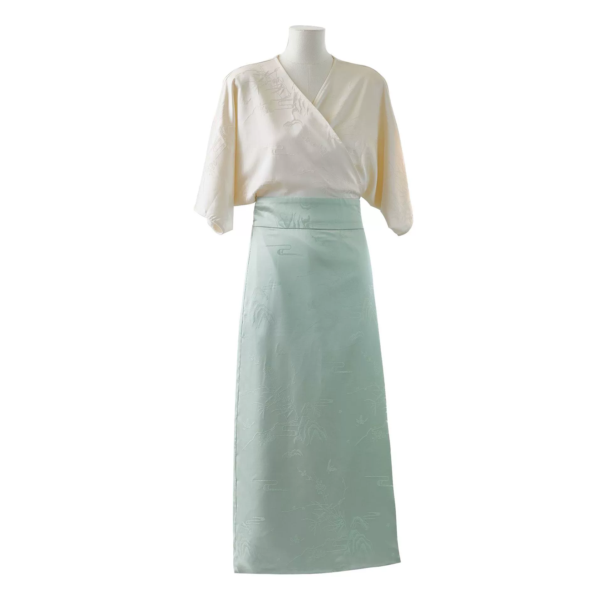 Летнее платье, Hanfu, длинная юбка, китайский стиль