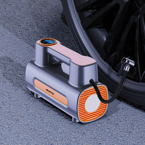 Car tire inflator, small car portable electric car tire inflator 12V, air pump tire inflator