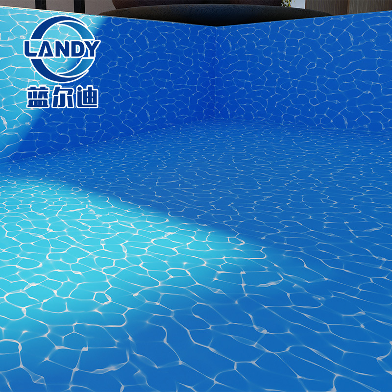Lanerdi multi-color PVC film reduce swimming pool waterproof cost waterproof film Guangzhou factory direct sales