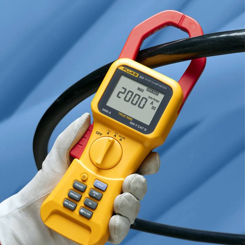 福禄克FLUKE 353/355真有效值交直流2000A大电流钳表F353原装正品