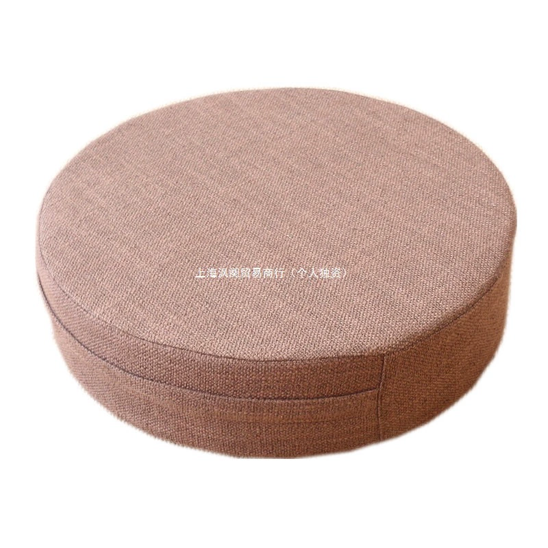 Japanese-style tatami mat futon cushion thickened pouf removable and washable tea ceremony bay window round meditation cushion Zen kneeling wholesale