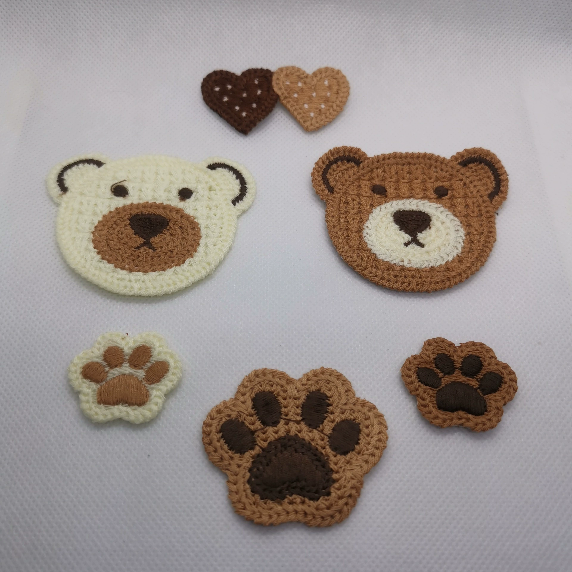 Осенне-зимние Новые вязаные шерстяные медведь Мультяшные заколки для волос, Детские милые челки, сломанные волосы, боковой зажим, корейские аксессуары для волос