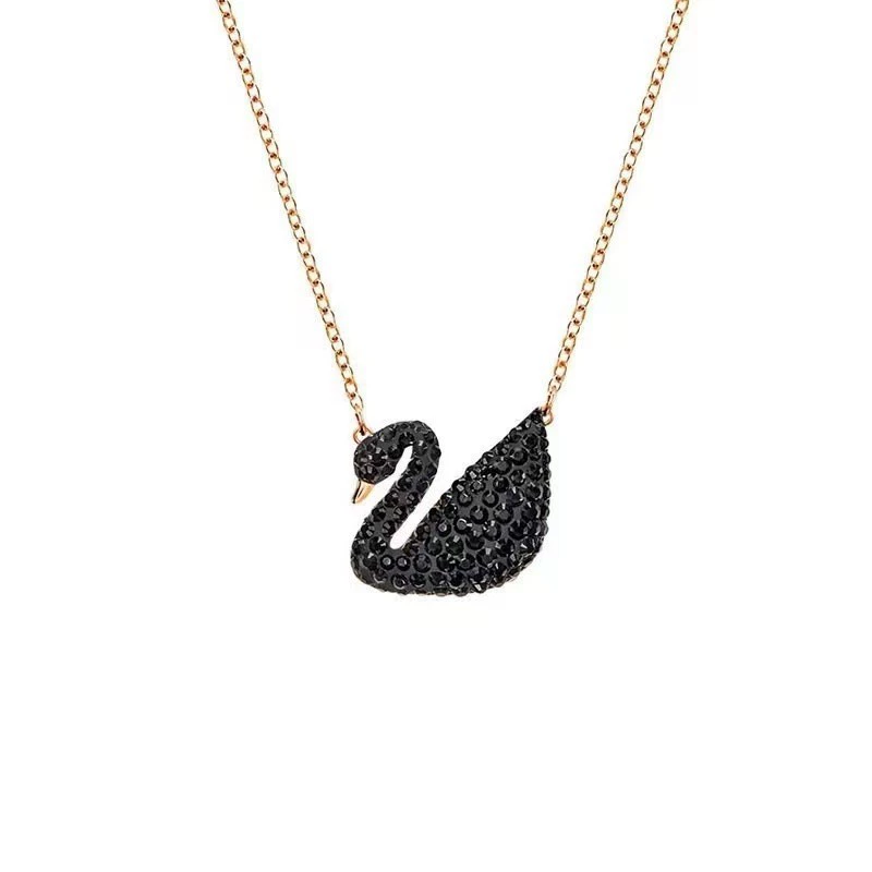 Ожерелье-подвеска (Swarovski) Swan Crystal Pendant, цепочка для сумки или ключей, assorted colors