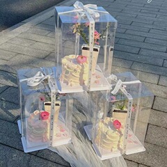 38th Goddess Day cake decoration ornament mini fresh flowers small gift box bouquet box Mother's Day Queen's Day flower box