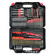 Factory Cross-border Household 246 Piece Set Drill Set Hole Opening Twist Drill Batch Head Cement Drill Woodworking Flat Drill Set