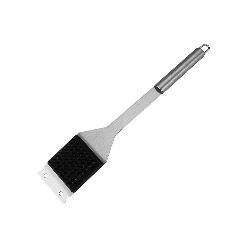 Juego de utensilios para hornear de acero inoxidable, herramienta de combinación de barbacoa, juego de barbacoa BBQ esencial para exteriores, juego de utensilios para hornear