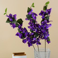 Simulated Small Branch Bougainvillea Wedding Hall Decor Home Accent Interior Engineering Decoration Hotel Floor-standing Floral Arrangement