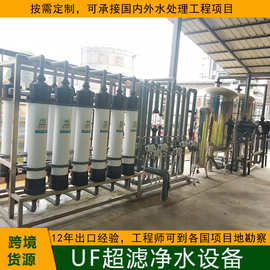 浙江超滤净水设备酒店学校10T/H锅炉用水PLC全自动净化设备过滤器