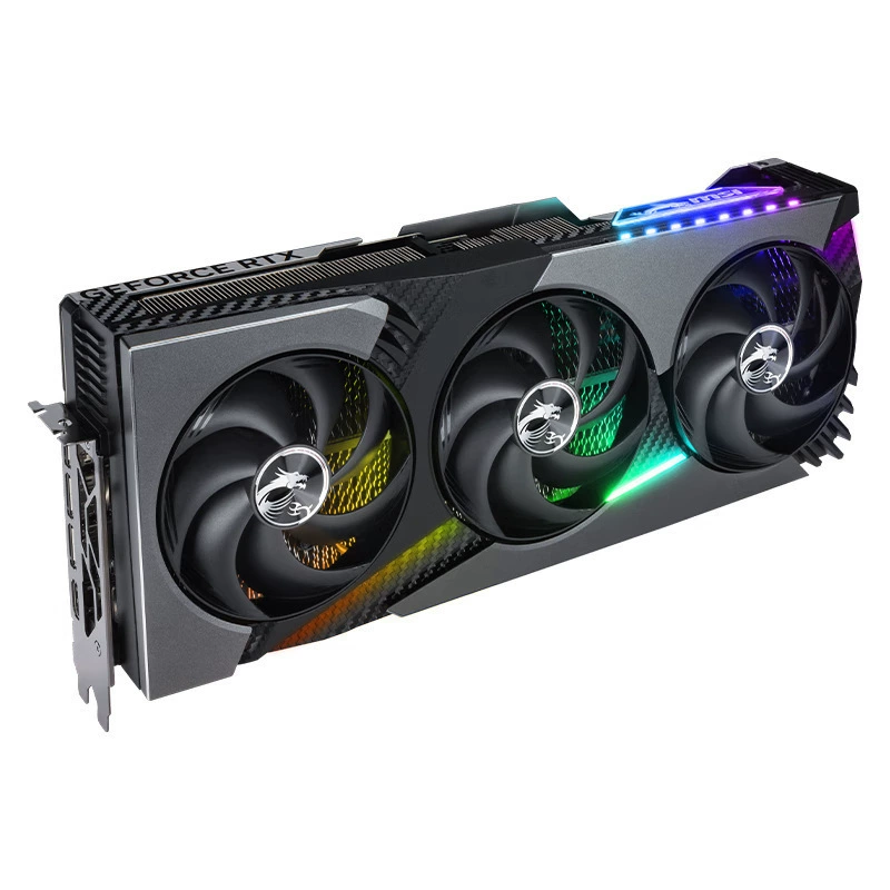 Видеокарта GeForce RTX 5080 16 ГБ, 3 вентилятора, OC-версия, трёхвентиляторное охлаждение