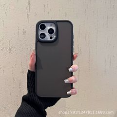 非粘着指紋フロスト新製品適用アップル15携帯ケースIP 16promax卸売り14半透明フロスト
