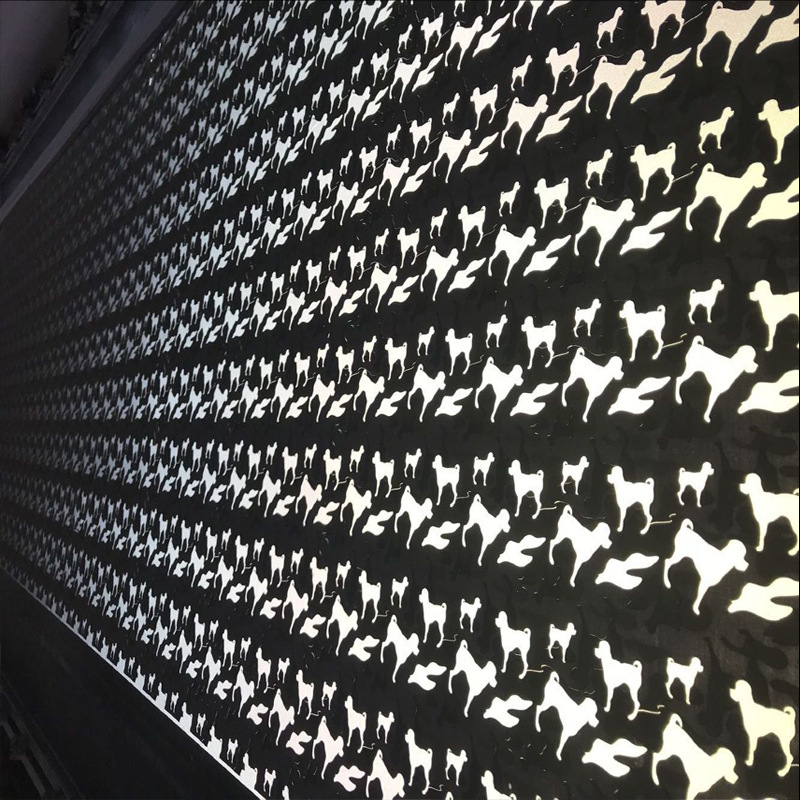 新款高亮小动物图案印花布耐水洗反光布料休闲连衣裙衬衫童装面料