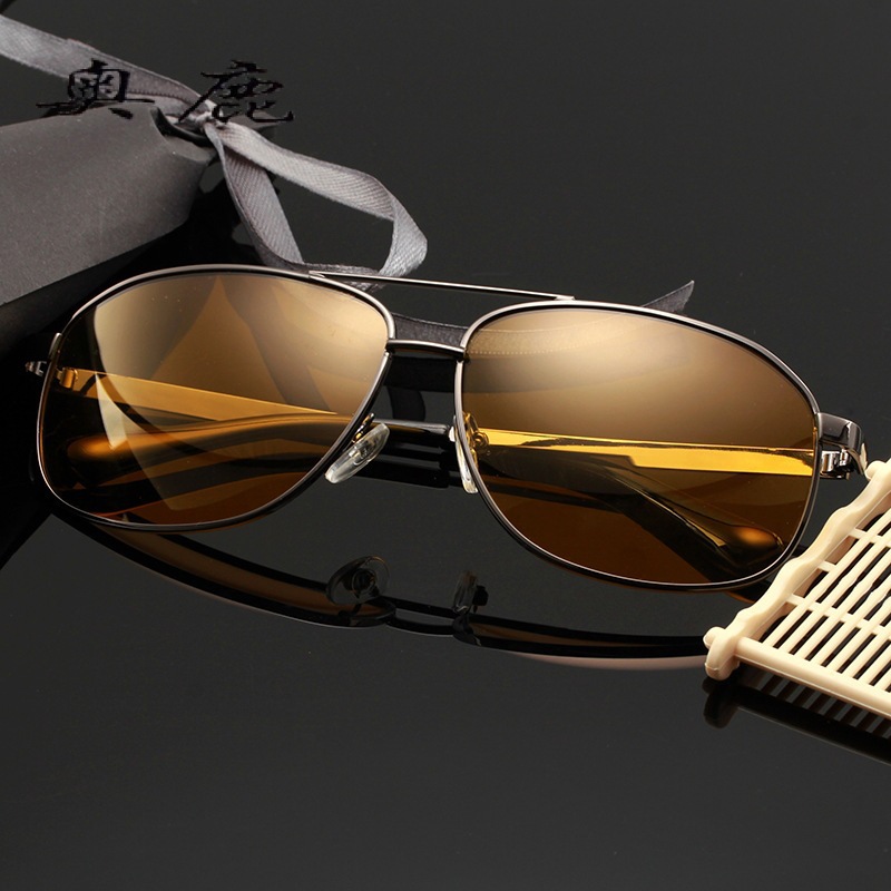 The new color change polarized sunglasses male driver driver high…