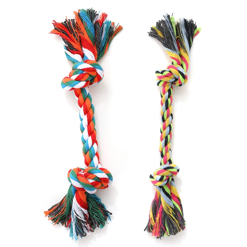 Harvo double -knot cotton rope pet dog bite rope wholesale milling rope dog rope interactive toys
