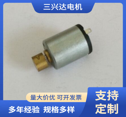 厂家供应微型直流马达 直流有刷电机 R-1215P 铜震子