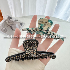 Xinmeiアレキサンダーと同じサイズのフルドリルの酢酸クリップの髪飾りのカチューシャの尾のサメのクリップの女性