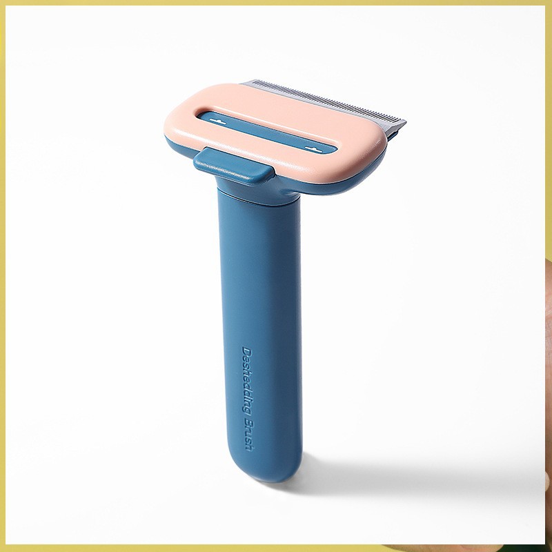 Pet peine de depilación automática peine de la lámina de arco peine de eliminación de pelo de gato y perro peine de eliminación de pelo de mascotas peine de eliminación de pelo de Amazon peine