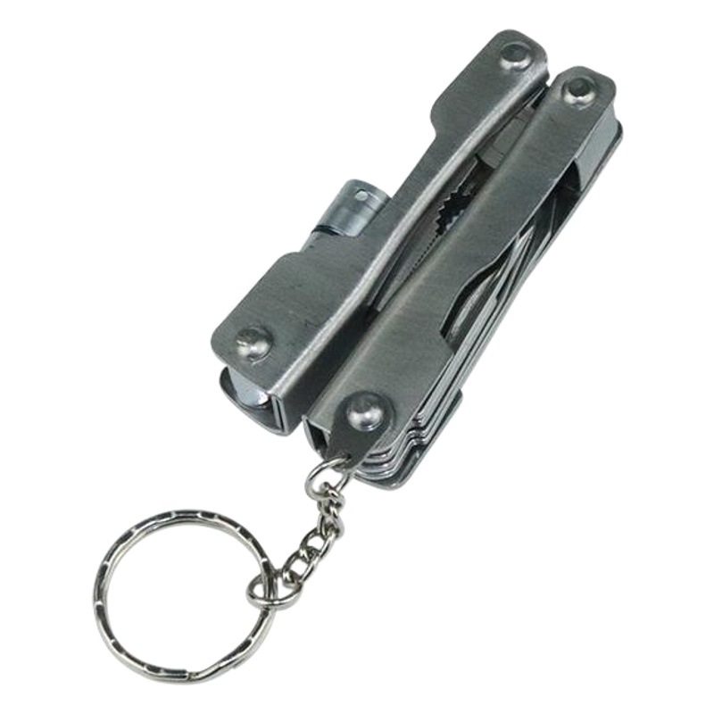 Alicates multifuncionales alicates de herramientas multiusos tamaño pequeño con alicates de luz mini alicates plegables suministros al aire libre al por mayor