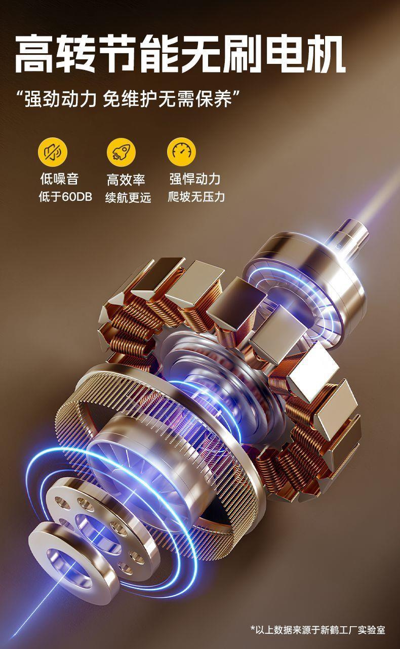 Outdoor Electric Mobility Scooter for the Elderly, Lightweight Foldable Portable Four-Wheel Electric Vehicle Suitable for Home Use and Can Be Taken on Airplanes