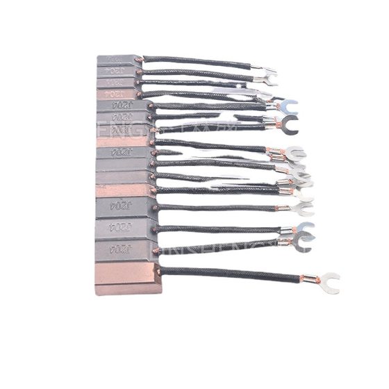 Carbon brush diesel generator carbon brush creasing machine carbon brush paper cutter carbon brush high copper half copper low copper brush