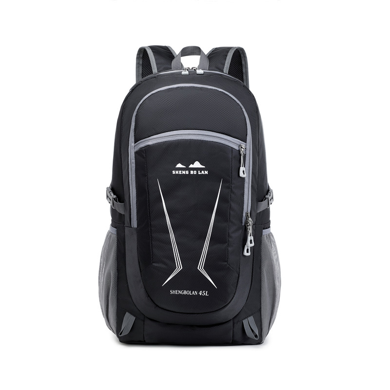 Nueva bolsa de montaña ligera 45L de gran capacidad bolsa de viaje al aire libre mochila plegable de viaje mochila de ordenador