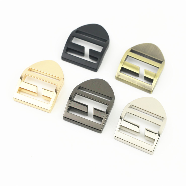 Luggage and Handbag Hardware Accessories, Clothing Accessories, 1inch Curved Backpack Buckles, Bow-Shaped Trapezoidal Adjustable Four-Position Buckle