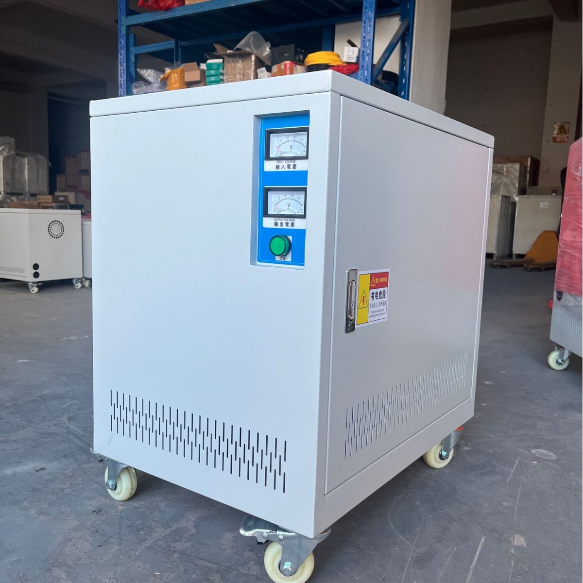纯铜三相380V转220V 200V干式隔离变压器100KVA