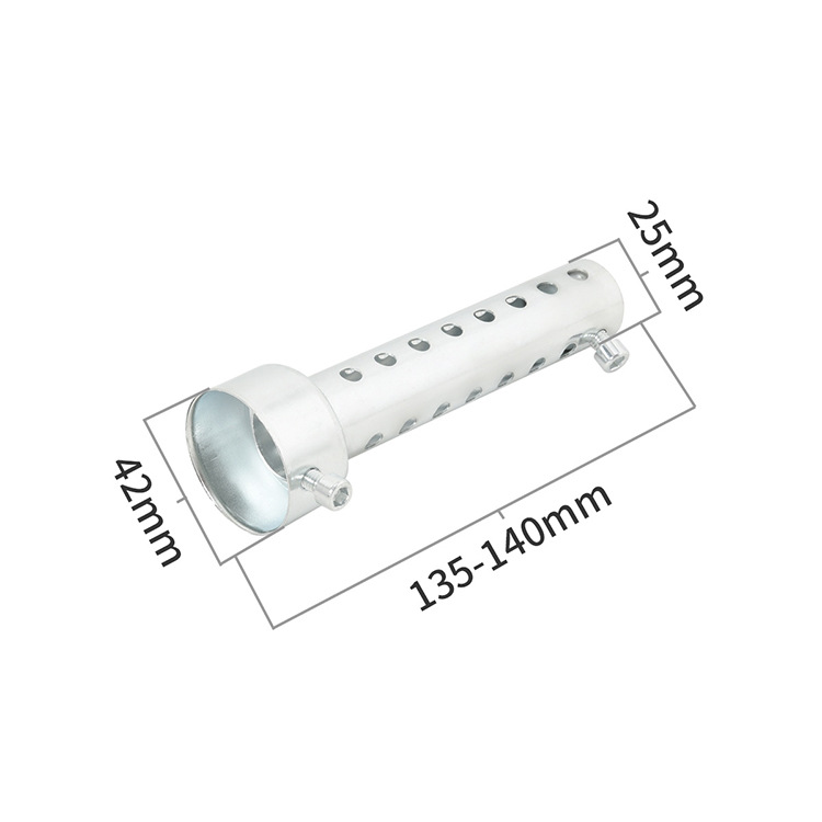 Suitable for motorcycles, off-road street sports cars, modified exhaust pipe muffler, tuning muffler, back pressure core