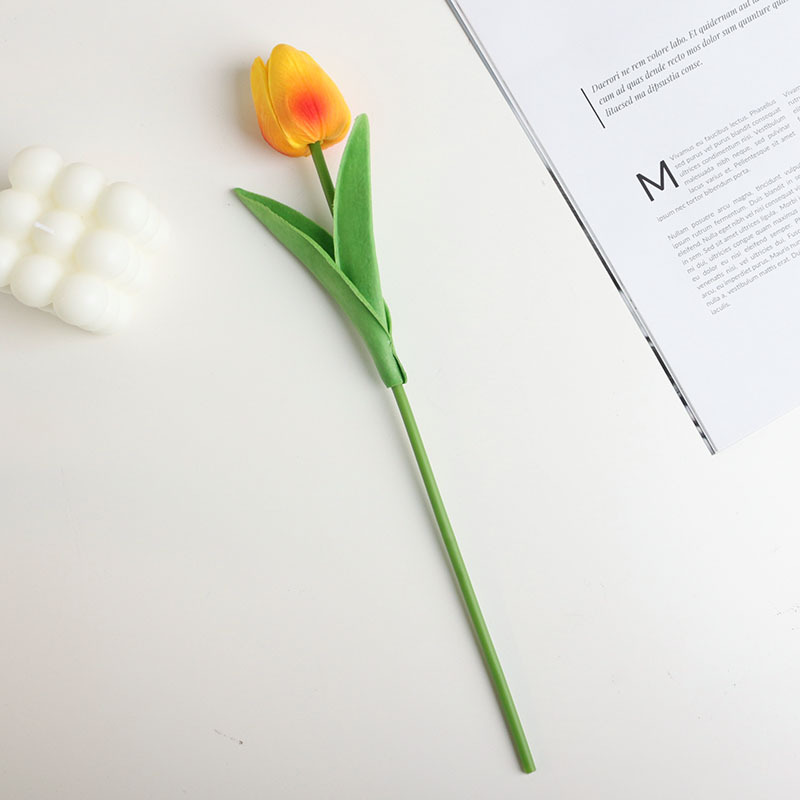 INS flor artificial tulipán flor falsa foto accesorios decoración del hogar Decoración ornamento belleza fotografía tiro fondo