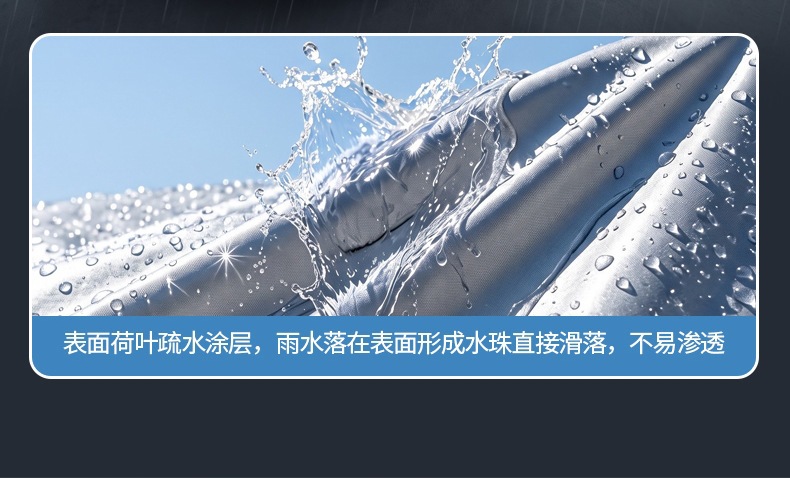 Full car cover, PE film waterproof and dustproof car cover, all-season universal car cover, full car sun protection cover