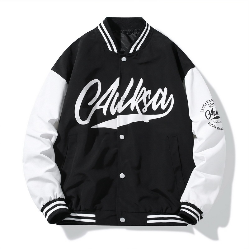 American Baseball Suit Coat Autumn New Men's Trendy Teenager All-match Handsome Student Men's Top Jacket