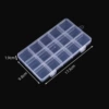 Card slot double buckle fixed (15 grids) 17.3*9.8*1.9cm