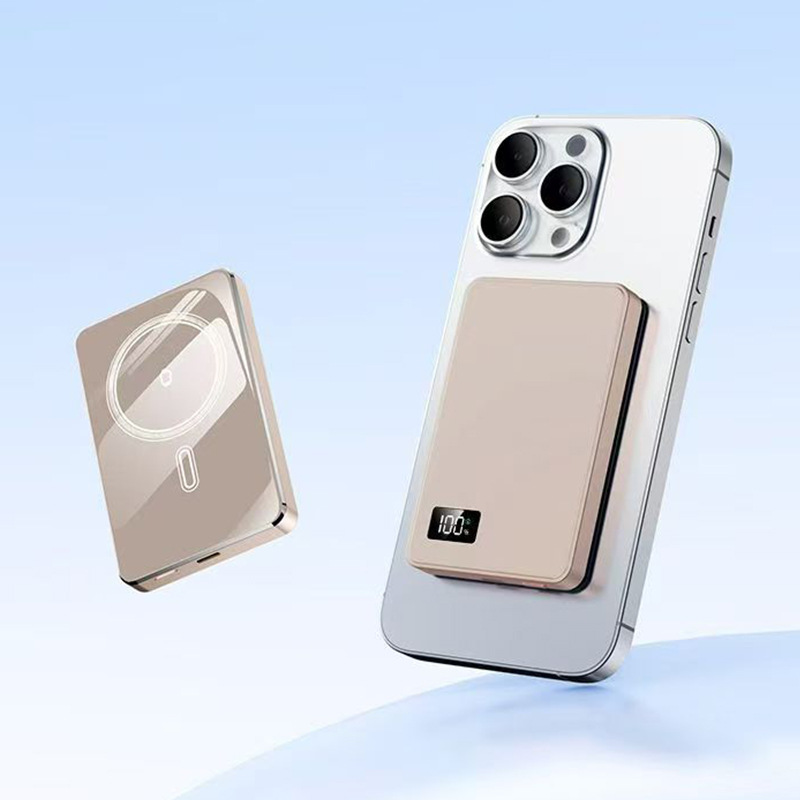 Carga de gran capacidad del tesoro magnético de carga portátil de alimentación 20W de carga rápida con bolsillo de línea tipo-C al por mayor