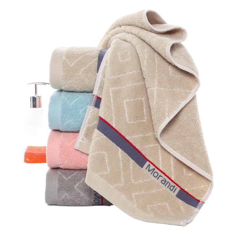 Towel Cotton Jacquard Absorbent Adult Household Gift Embroidered logo Hotel Beauty Salon Hotel