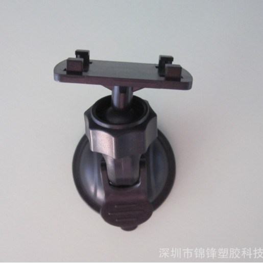 Soporte de grabadora de conducción de cuatro botones con mango corto giratorio de 360 grados, soporte de grabadora de conducción, suministro masivo de fábrica