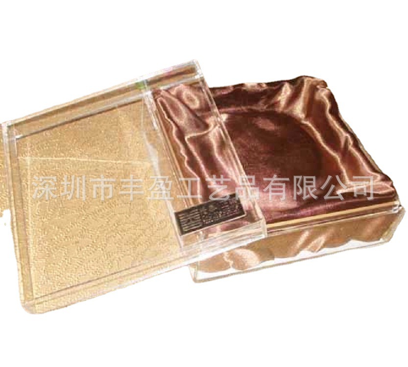批量生产亚克力天地盒 礼品包装盒 透明注塑盒子