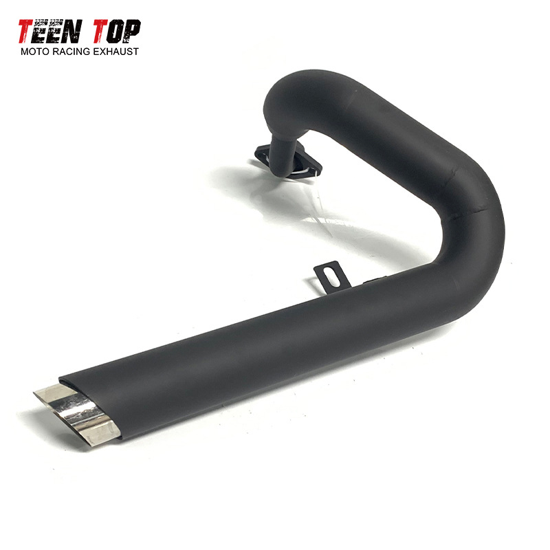 Motorcycle Exhaust Pipe Modified Yamaha Xv125 Xv250 Retro Stainless Steel Exhaust Pipe Silencer