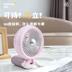 2025新型シンプル手持ち式折り畳み充電ファンシリカゲルストラップは首の3段風力ファン卸売りが可能です。