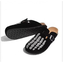 F 68412 Slip-on buckle clogs һ�ŵŴ�۰�ͷ���¿�ŷ����