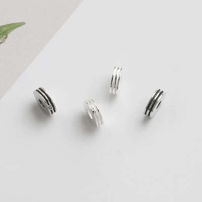 S925 Sterling Silver Thai Silver Zərgərlik ara hissələri