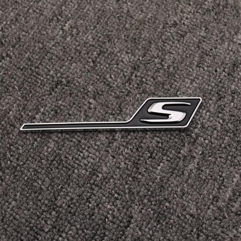 Mercedes-Benz A-Class, E-Class, C-Class, GLA, GLC, GLE car emblem modification, C63S, A45S, CLA45S rear tail emblem car sticker