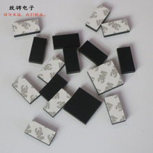 9080背胶方形黑色硅胶防滑垫 高粘缓冲降噪手机支架硅胶防滑垫