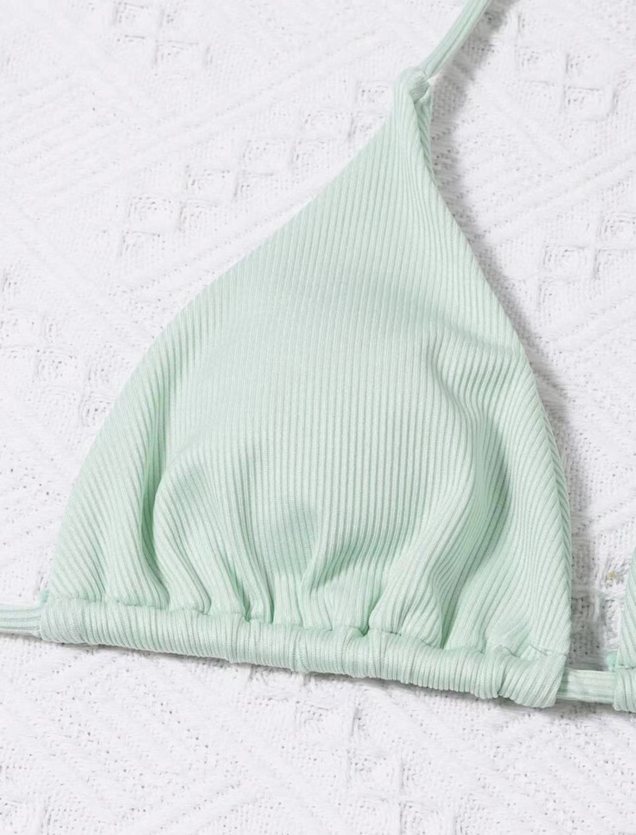 Women's Sexy Three Piece Bikini Two Piece Swimsuit American Style Beach Hot Spring Swimwear_ecoleips.com