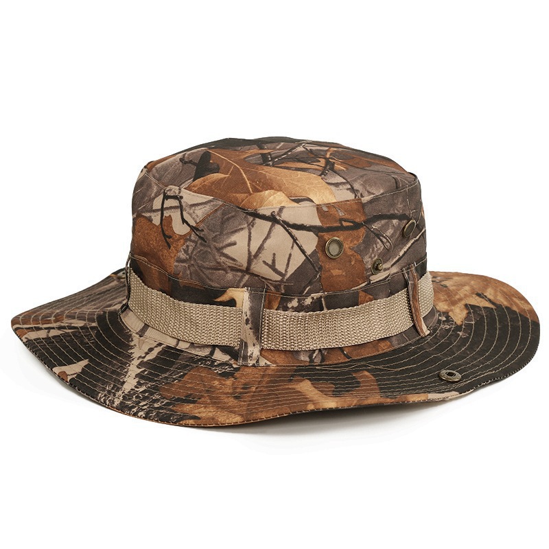 Sombrero de pescador de verano de tela de doble cara almacena portátil sombrero de verano al aire libre pesca gorra gorra de sombrero