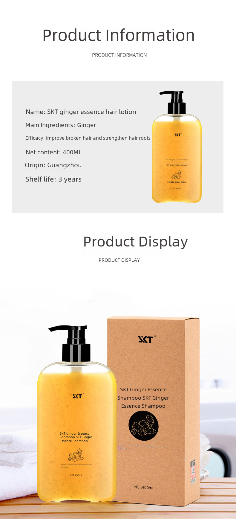 Ginger Shampoo Lifestyle