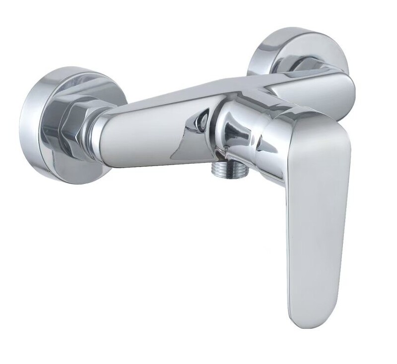 Bathtub shower faucet with stainless steel body, hot and cold water mixing valve, simple shower set, triple bathroom mixing valve Bathtub shower faucet with stainless steel body, hot and cold water mixing valve, simple shower set, triple bathroom mixing valve