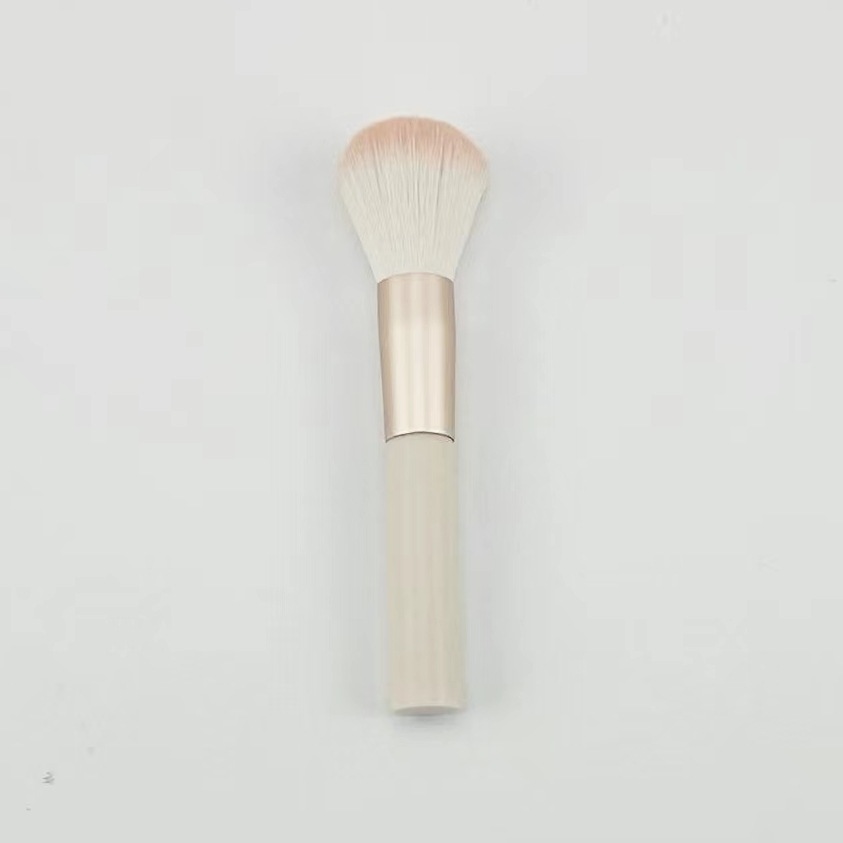 Single Sub Powder Portable Short Loose Powder Cosmetic Tool Fiber Makeup Brush Imitation Wool Blush Brush