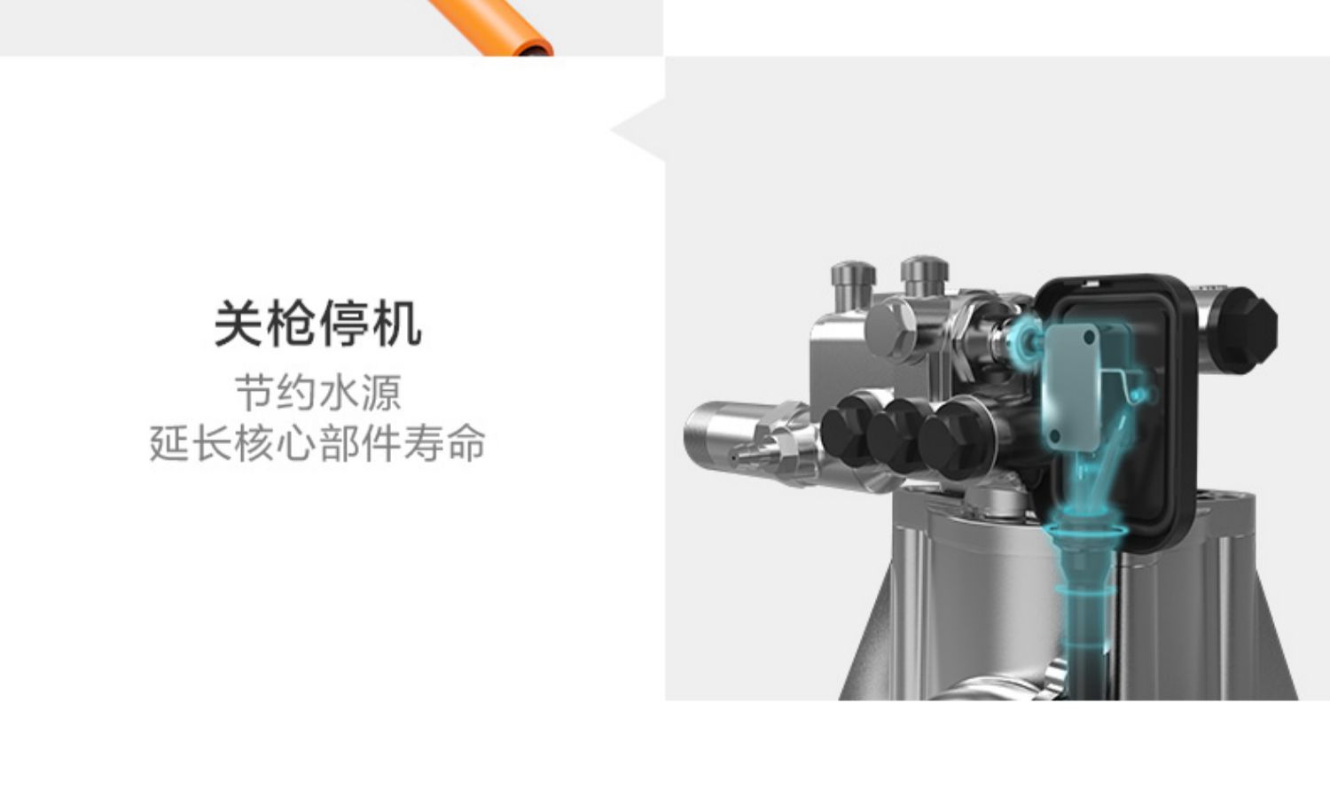 Car Washing Machine Household 220V Water Pump High Pressure Cleaning Machine Portable Water Gun High Power Car Washing Artifact Grab
