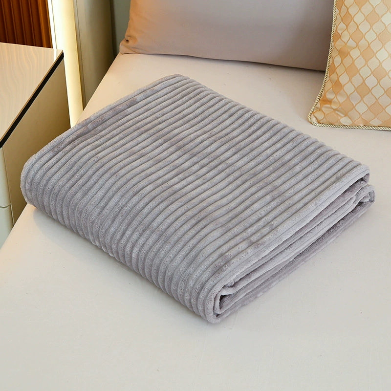 Вытащить фланелевое одеяло сплошной цвет трансграничной внешней торговли полиэфирное одеяло домашнее одеяло повседневное одеяло молочное одеяло