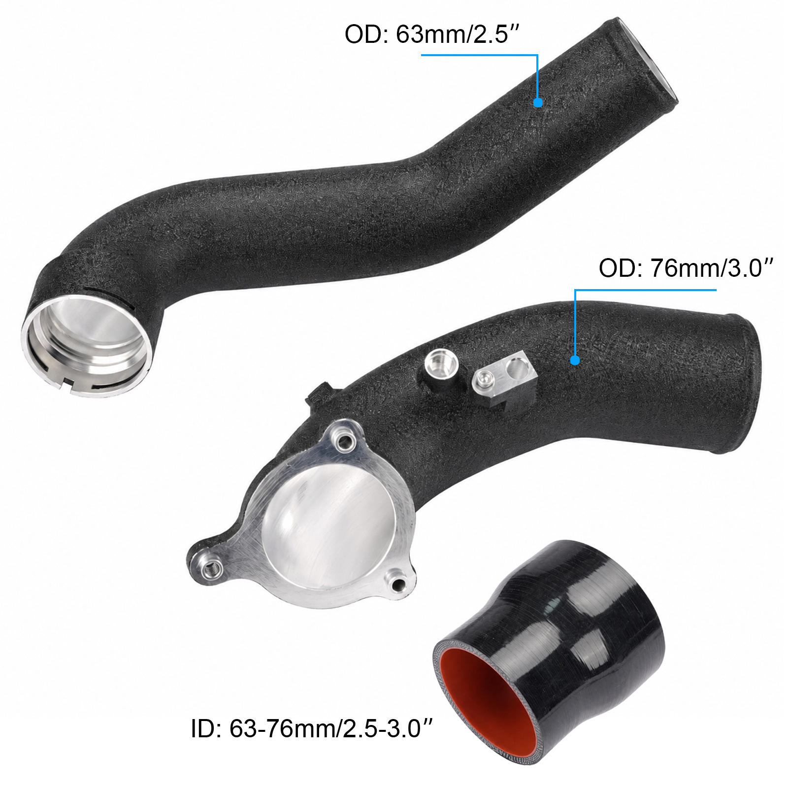 Turbo Intake Pipe Is Suitable for Bmw B58 F-Series M240I 340I 440I G-Series 540I X4